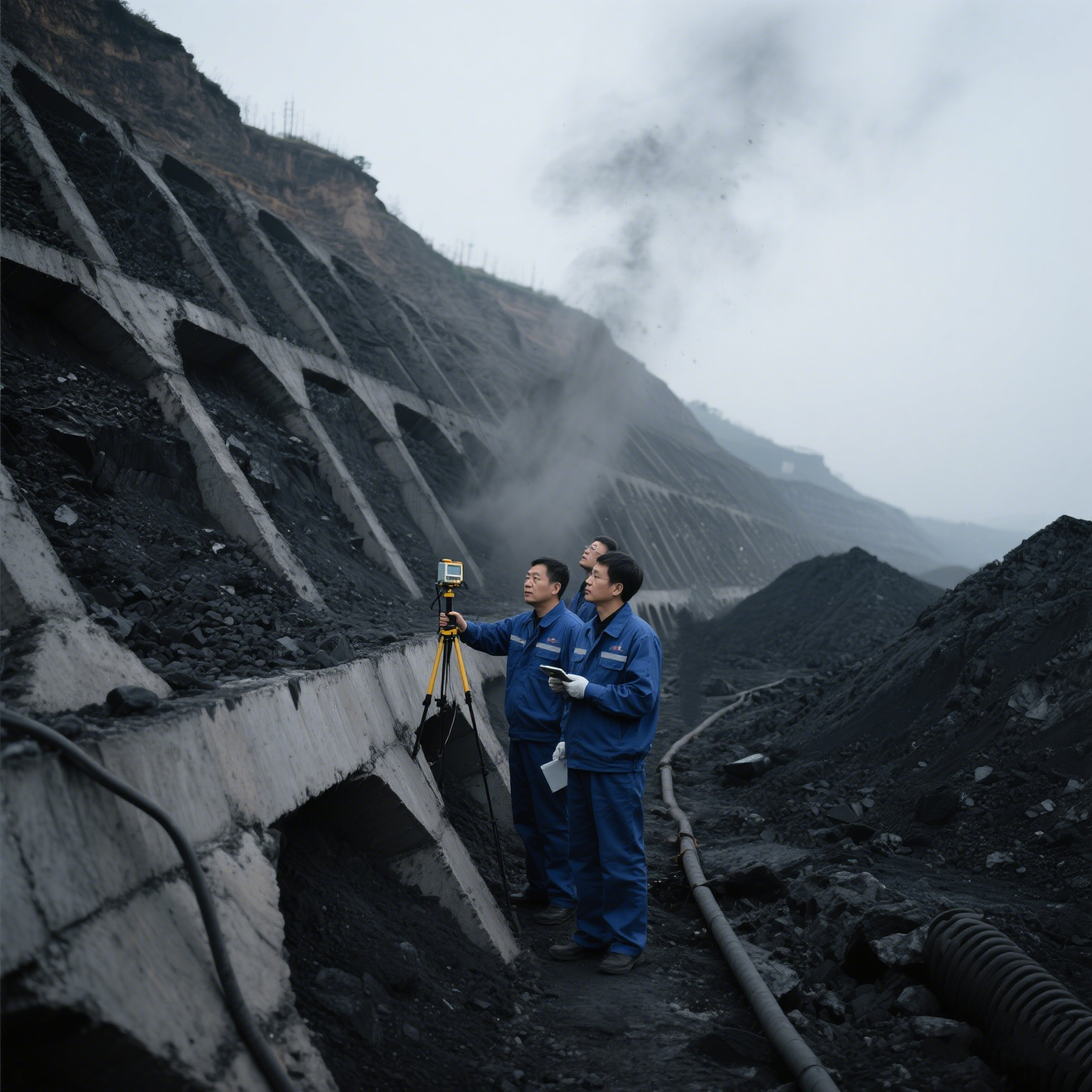 煤矿边坡治理鉴定：筑牢矿山安全防线的关键环节