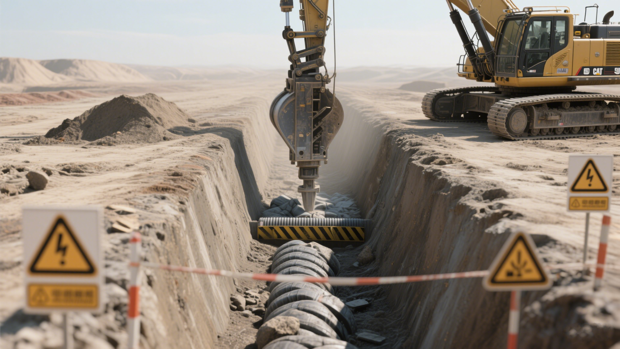 强夯减震沟：控制施工震动的有效屏障